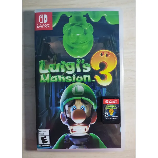Juego Luigis Mansión 3 Nintendo Switch Usado