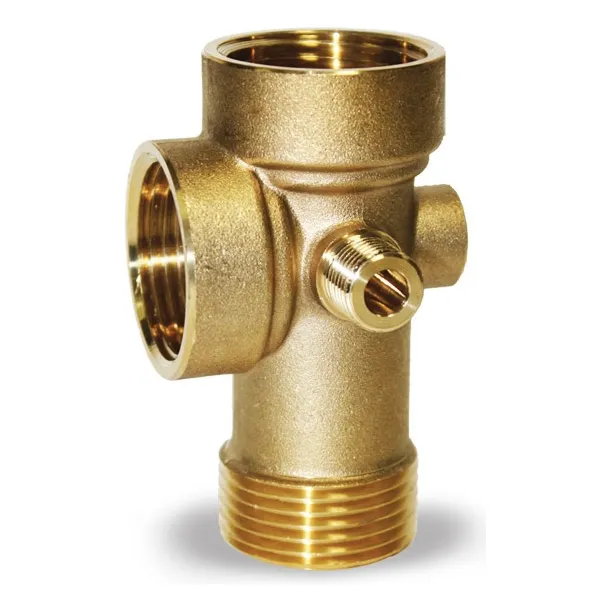Conexion Bronce 5 Vias De 9 Cm 