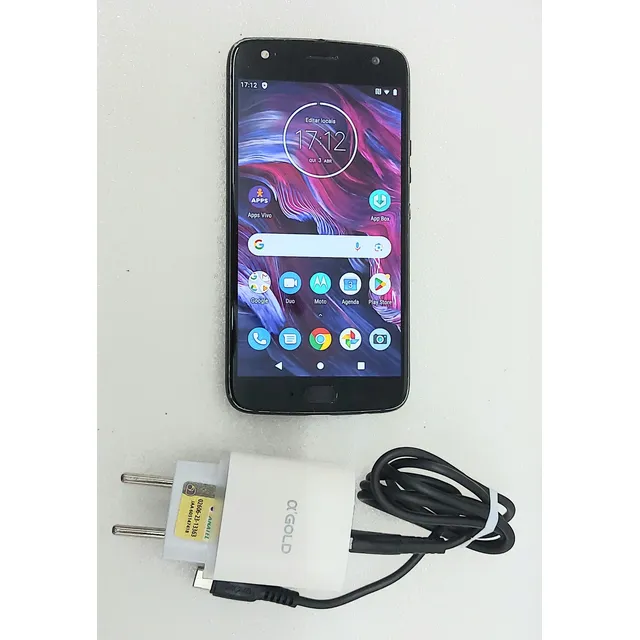 Moto X4 32 Gb 3 Gb Ram - Com Carregador Turbo - Cel773 Prata