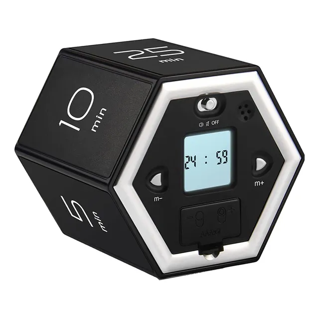 Timer Timer Time Use Cubes Magnetic Flip Digital