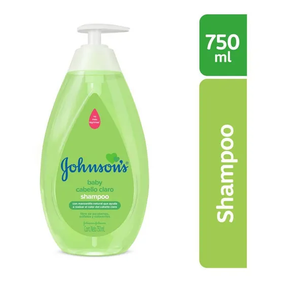 Shampoo Bebé JOHNSON'S Manzanilla 750 ML