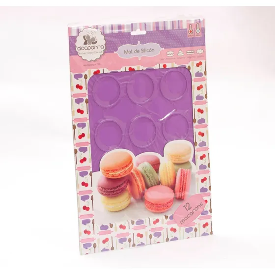 Silpat Mat De Silicon Para Hornear Macarons Galletas Fda