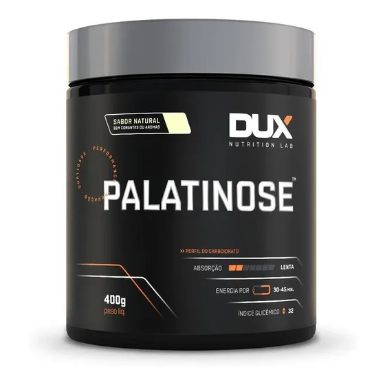 Palatinose Pote 400g Dux Nutrition Sem sabor