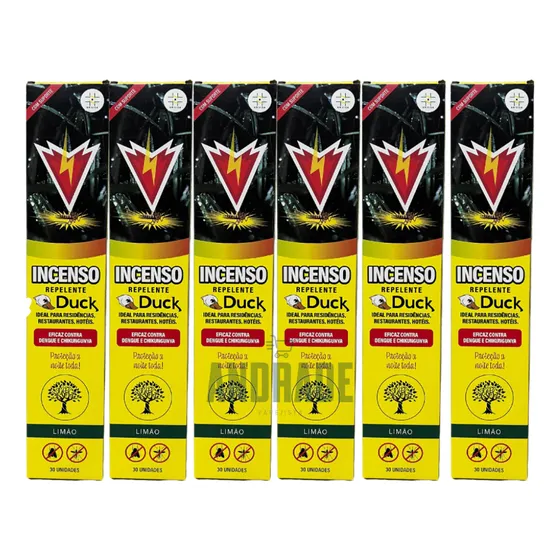 Incenso Repelente Duck Original Kit 09 Caixas