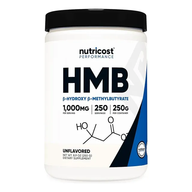 Original Nutricost Hmb Beta-hidroxi Beta-metilbutirato Polvo