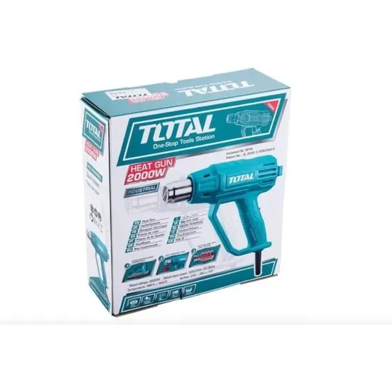 Pistola De Calor 2000w 350/550ºc 300/500 Industrial Tb20036
