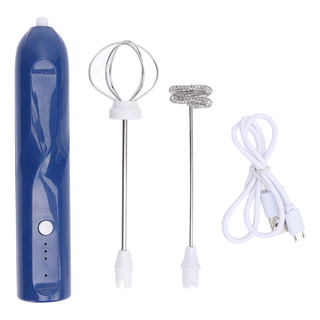 Varita Recargable Portátil Milk Fother Con 2 Batidores Varita Recargable Portátil Milk Fother Con 2 Batidores