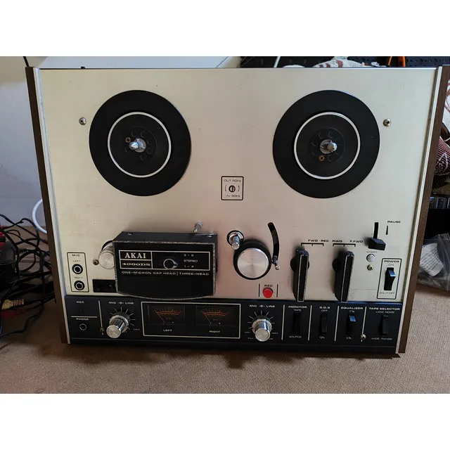 Tape Deck Rolo Akai 4000ds
