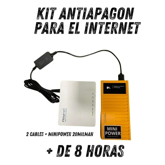 Ups 20.000mah Mini Ups  Fuente De Poder Portable +10hrs