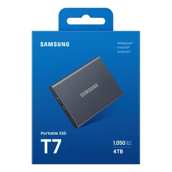 Samsung 4tb T7  Titan Gray Disco Duro Portable Ssd Externo