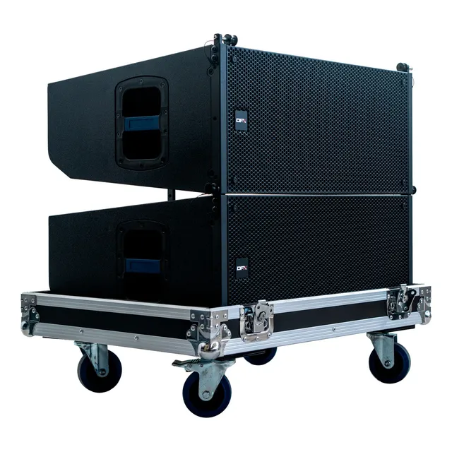 Par De Caja Parlante Dfx Sound Line Three + Flight Case