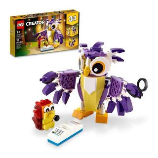 Set De Construccion Lego Creator 3en1 Criaturas Fantásticas Del Bosque 31125 175 Piezas En Caja. Set De Construccion Lego Creator 3en1 Criaturas Fantásticas Del Bosque 31125 175 Piezas En Caja.