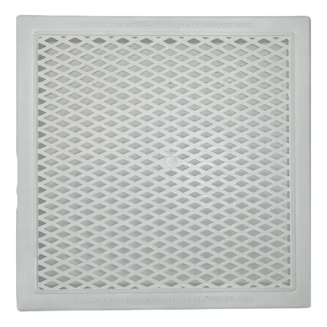 Rejilla Plástica Ventilación Gas 25x25 Cm 1 Unid