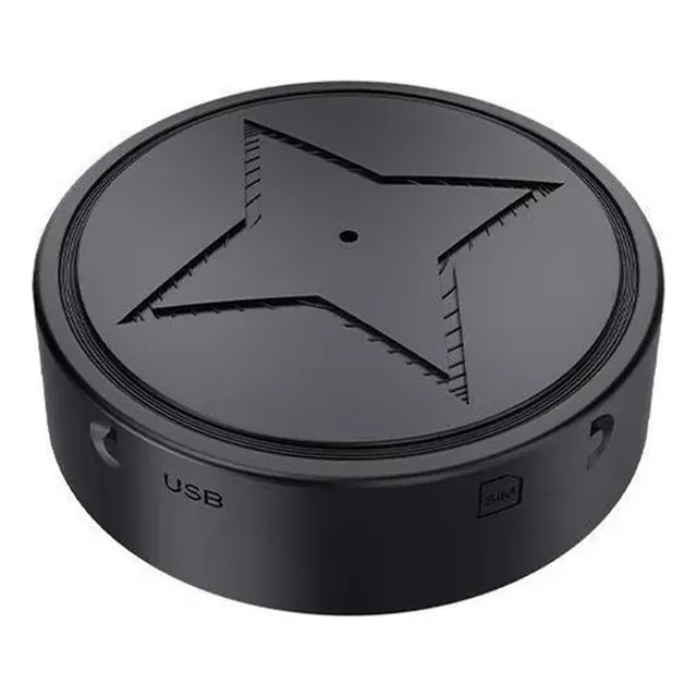 Rastreador Gps Espía Profesional Portátil Color Negro