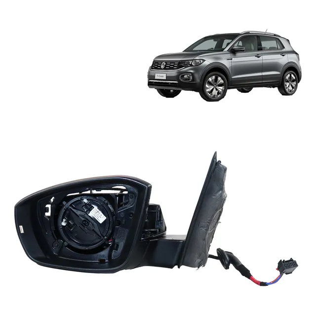 Carcaça Espelho Retrovisor Esquerdo T-cross Comfortline 2021