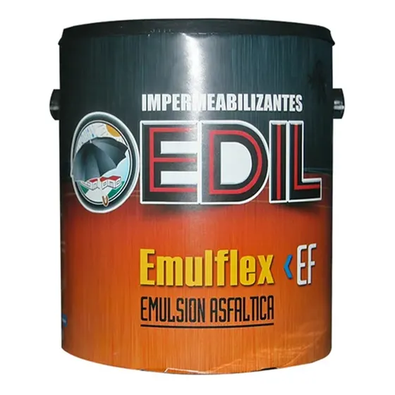 Emulflex Emulsión Asfáltica Impermeabilizante Galón Techo