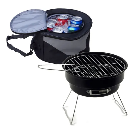 Combo Asador Portátil + Hielera Cold & Grill - Ap2147