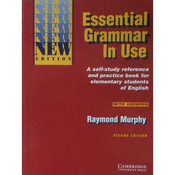 Livro Essential Grammar In Use: A Self-study Reference And Practice Book For Elementary Students - Raymond Murphy [1999]