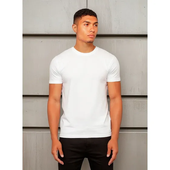 Playera Essens Manga Corta Slim Fit  Comod Calidad E007