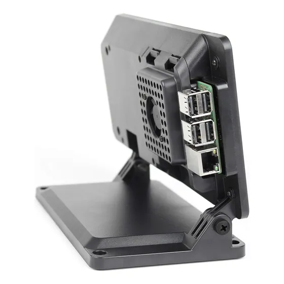 Pantalla Táctil Para La Raspberry Pi 5 De 7 Pul. Ventilador