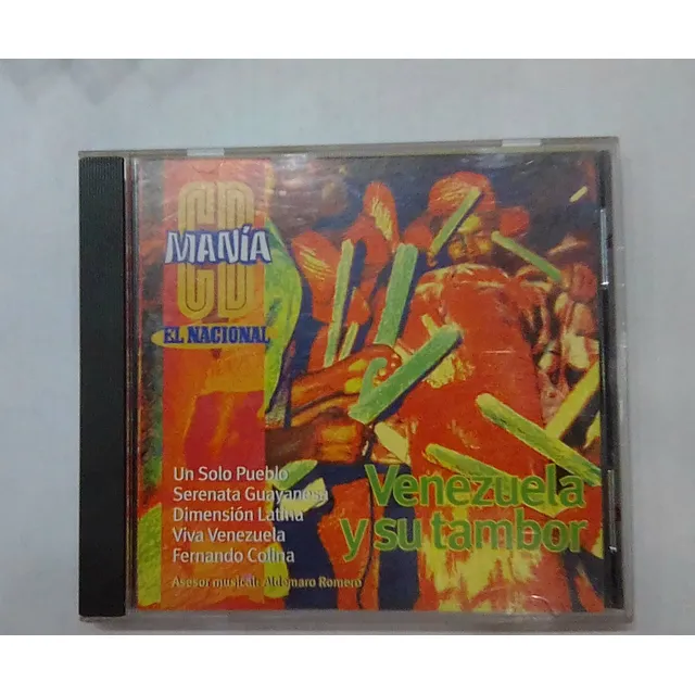 Venezuela Y Su Tambor. Cd Manía. Cd Org Usado. Qqa.