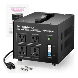 Convertidor De Voltaje Anbull, 5000 W, 110 A 220 V, 220 V A Convertidor De Voltaje Anbull, 5000 W, 110 A 220 V, 220 V A