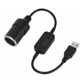 1 Adaptador Convertidor De Tono De Encendedor Usb De Coche 1 Adaptador Convertidor De Tono De Encendedor Usb De Coche