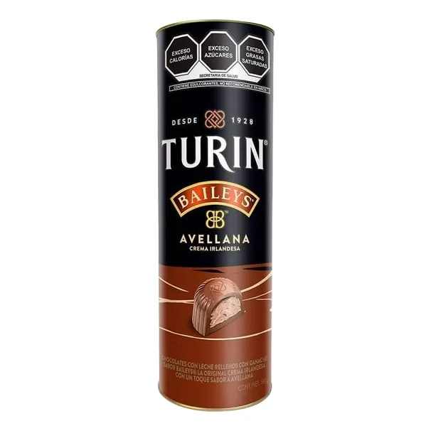 Turin Baileys Avellana Chocolate Tubo 180g