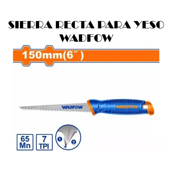 Sierra Recta Para Yeso 6  - Wadfow