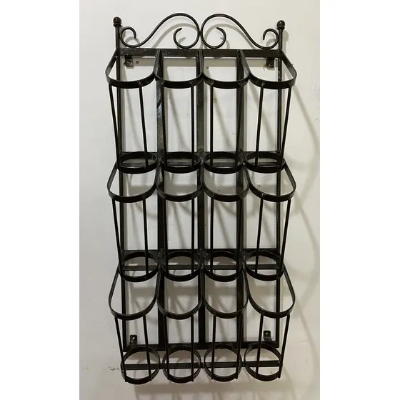 Vino Vinera Bar Soporte De Botellas Vintage Std Metaltru