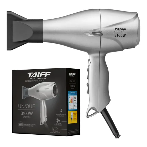 Secador Cabelo Taiff Unique 2600w Profissional 220v Original