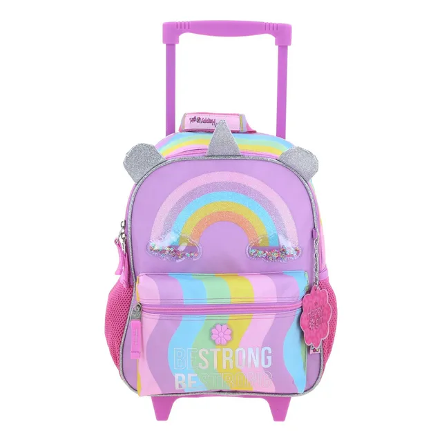 Mochila Chica Chenson Con Ruedas Escolar Kinder Happy Girl Iris