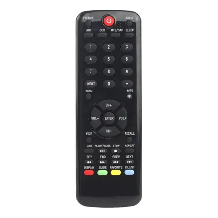 Control Remoto Universal Alternativo Para Tv Haier Negro