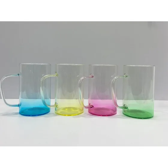 Jarra Cervecera Jarra Glaseada Taza Blanca Para Sublimar