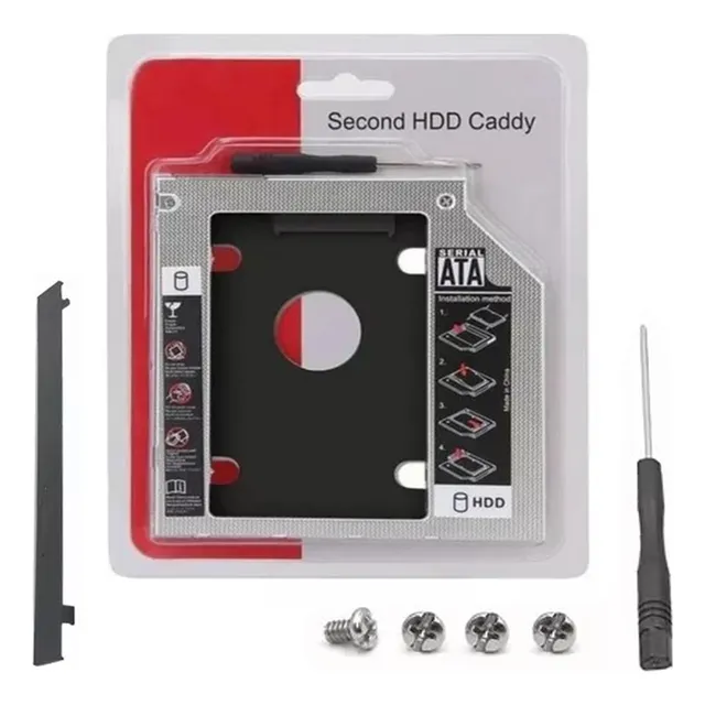 Adapter Caddy Sata 2.5 Hdd Ssd Laptop Adapter 9.5mm/12.7mm