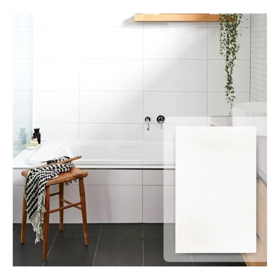Azulejo Volga 28 X 45cm Blanco Satinado Alberdi 