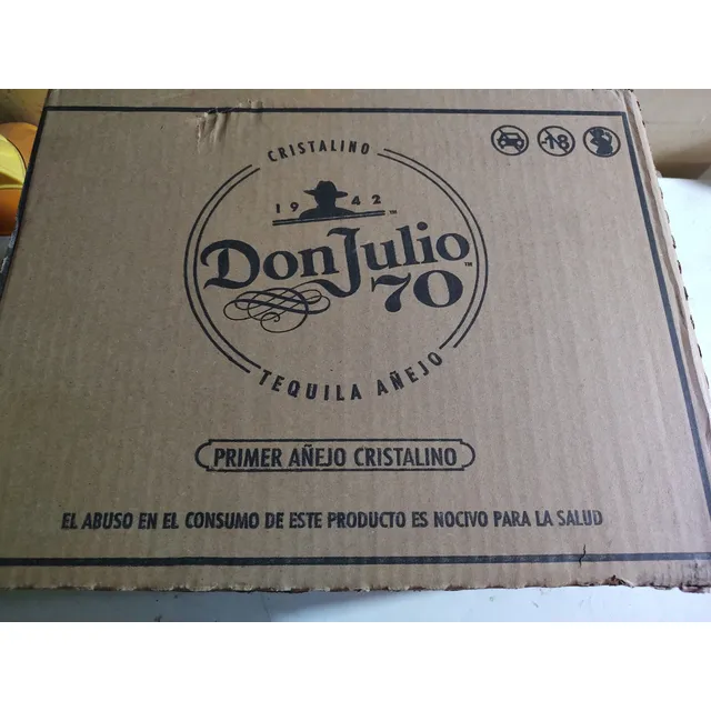 Caja De 12 Tequila Don Julio 70 De 700 Ml