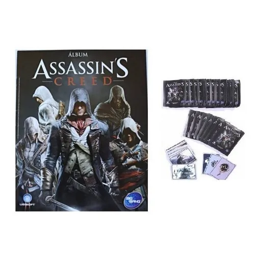 Pack Álbum + 50 Sobres Assassins Creed Big Bangg
