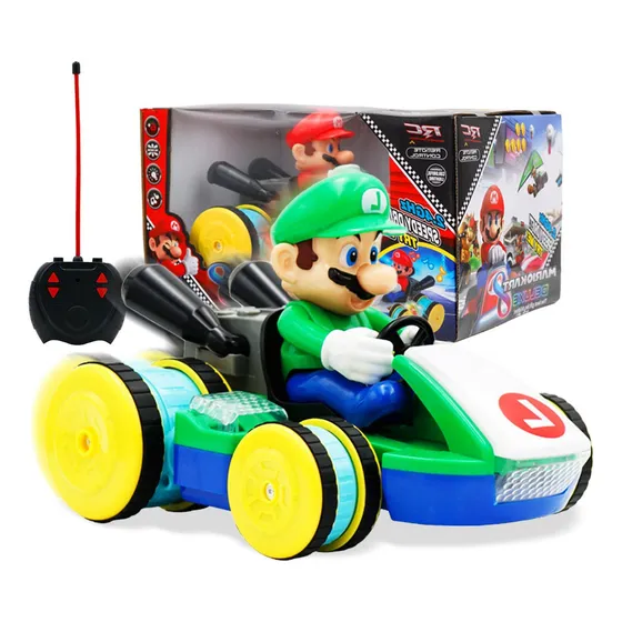 Carro Radio Control Remoto Carrera Rc Mario Kart Niño