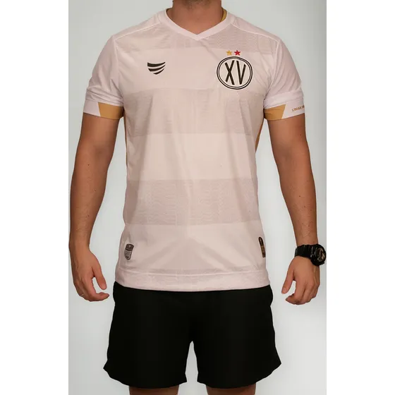 Camisa Xv De Piracicaba Jogo 2 Away 2025 Torcedor Nº 15