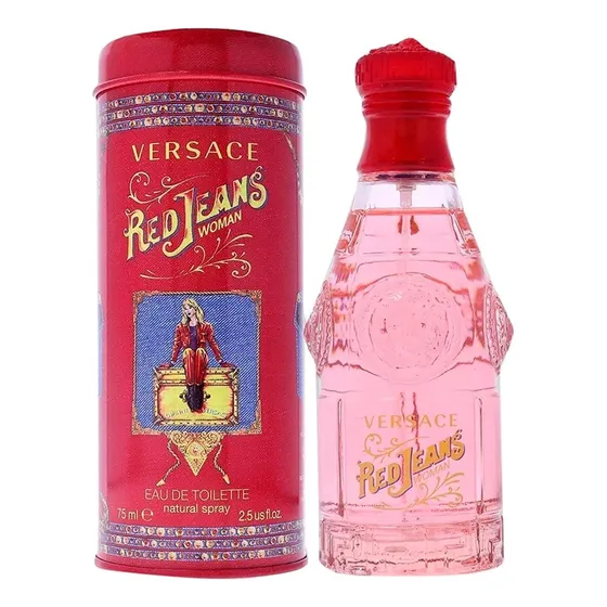 Perfume Versace Red Jeans Edt 75 Ml Para Mujer