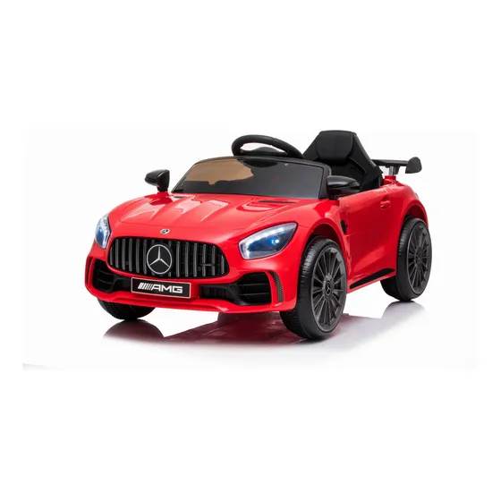 Auto A Batería A Control Remoto Mercedes Benz Amg Gt 12v Color Rojo