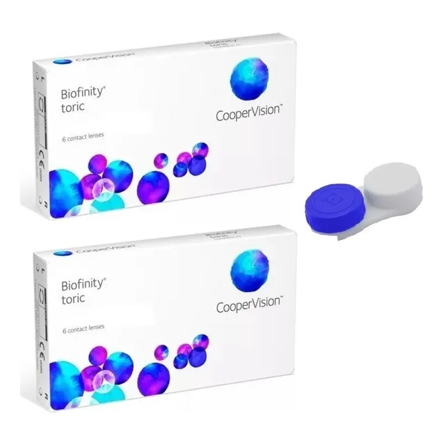2 Caixas Lente Contato Biofinity Toric Cooper / Astigmatismo
