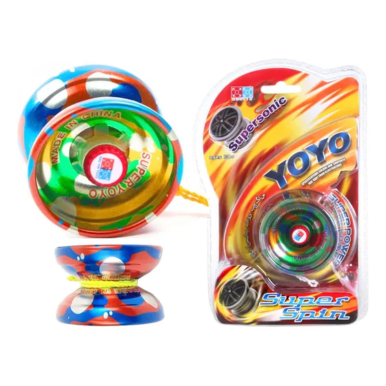 Yoyo De Metal Super Spin En Blister Tts Tuttishop Color Multicolor