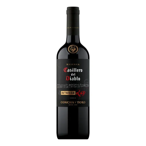Vino Casillero Del Diablo Intense Red Blend Adega Concha Y Toro 750 Ml