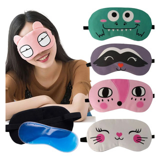 Máscara Para Dormir Com Gel Térmico Reduz Olheiras Cansaç Máscara Para Dormir Com Gel Térmico Reduz Olheiras Cansaç