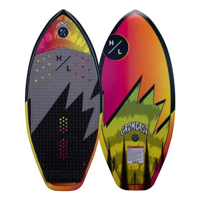 Hyperlite Gromcast Kids Wakesurfer Rojo Amarillo 3 Pie 9