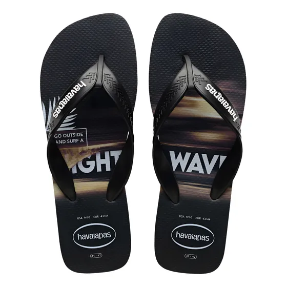 Chinelos Havaianas Surf Na Cor Preta!