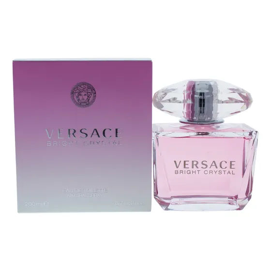 Perfume Versace Bright Crystal Edt 200 Ml Para Mujer
