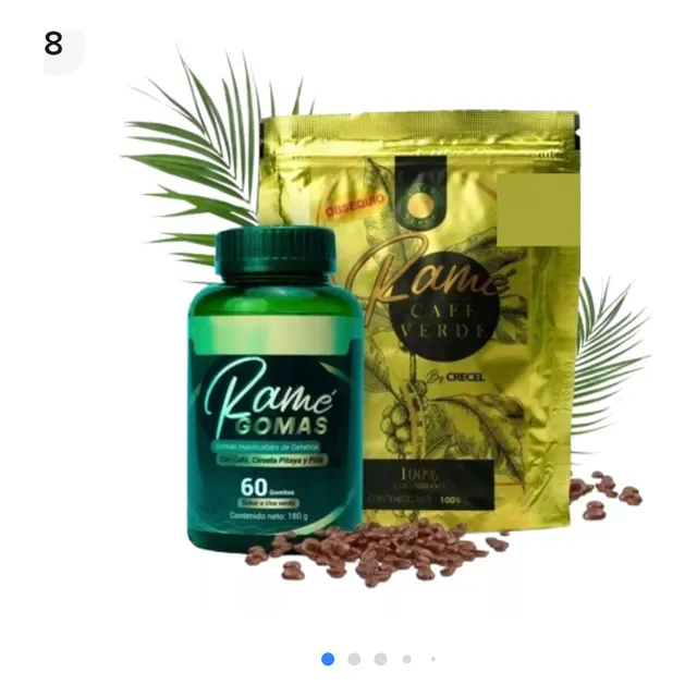 Gomas Adelgazante De Café Verde - Kg a $583